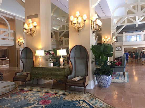 Disney's Beach Club lobby image