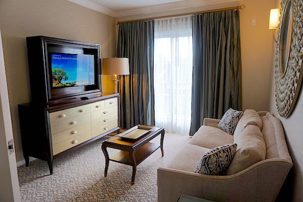 Disney's Beach Club Resort Presidential Newport Suite guest sitting room image