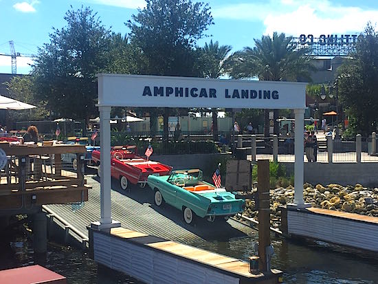 Disney Springs The Boathouse Restaurant amphibicar image