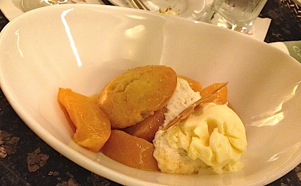 California Grill Peaches and Cream