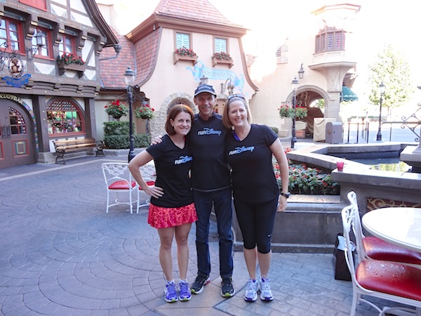 Megan and Krista in Epcot