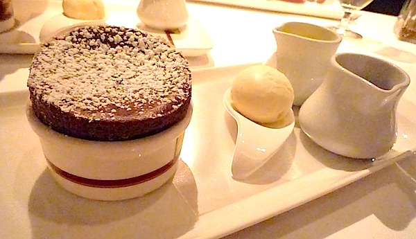 Palo Disney Cruise Line chocolate souffle image