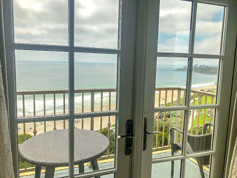 Ritz Carlton Laguna Niguel ocean guest room balcony image