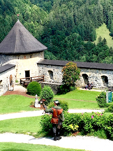 Falconry Show at Hohenwerfen Castle in Salzburg, Austria image