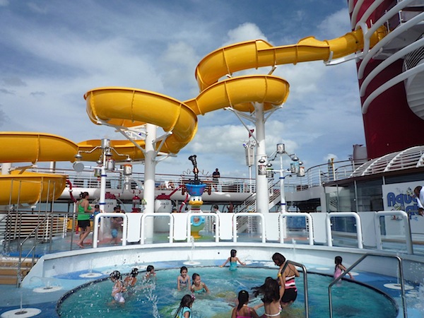 Twist n’ Spout pool slide Disney Magic image