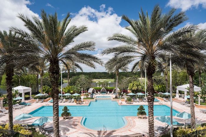 Ritz Carlton Orlando Grande Lakes spa pool image